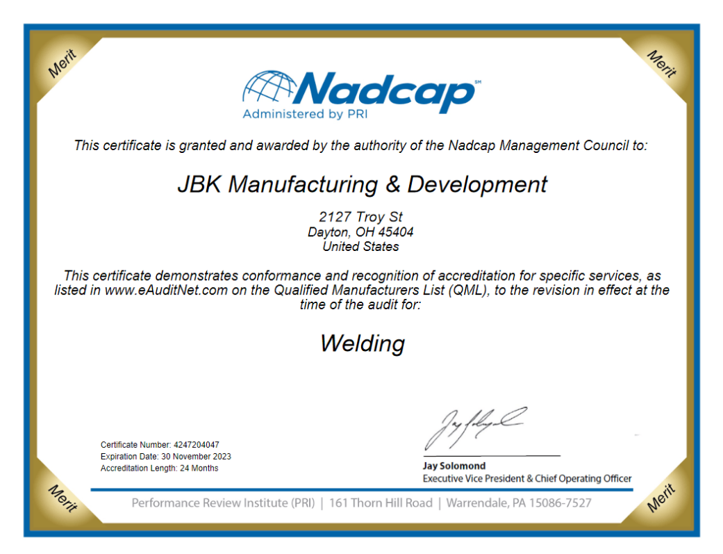 JBK NADCAP Welding Cert.pdf